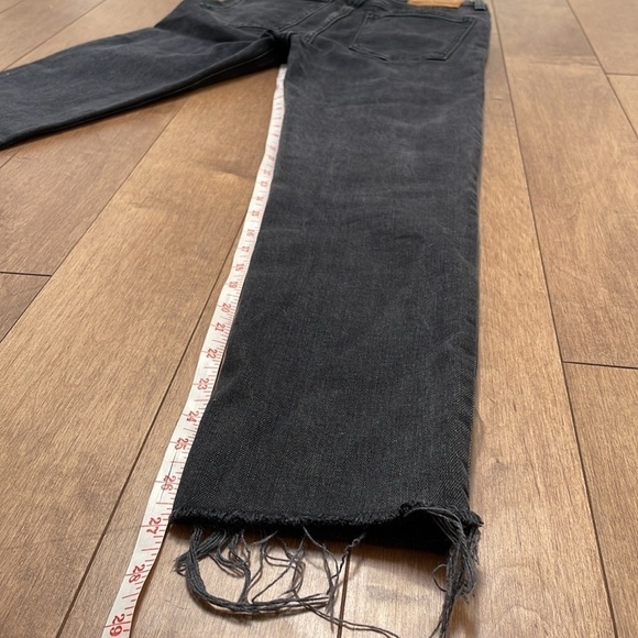 Denim Forum Aritzia the Yoko high rise slim black eyeliner washed out black 24 - Picture 10 of 10